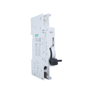 Блок-контакт вспом. TGB3-OF3, 1CO, 6A, монтаж слева, 0.5M, функция TEST, для TGB3-63 фото