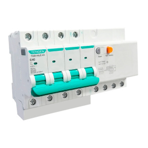 Выключатель автоматический дифф. TGB1NLE-63, 4P, 40A, хар-ка C, 6kA, 30mA, тип AC, 7.5M фото