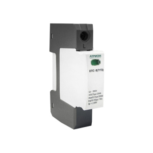 Ограничитель импульсных перенапряжений ОПС1-B+C, 1P, T1T2 Imax=50kA, In=20kA, Iimp=7kA фото