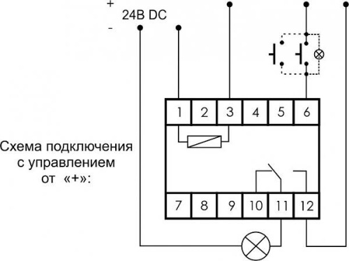 Реле импульсное BIS-411, 1CO, 16A(250VAC), 165_265VAC, 1M фото