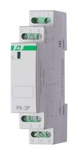 Реле PK-3P-12, 3CO, 8A(250VAC), 12VAC/DC, 3M фото