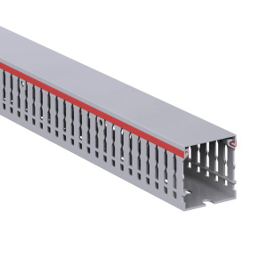 Короб перфорированный, серый RL6 40x40 фото