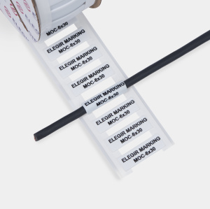 Маркер овальный MOC-6-30-W белый (уп. 450 шт.) фото