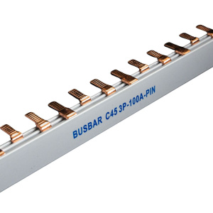 Шина соединительная C45-3P PIN тип, 100А фото