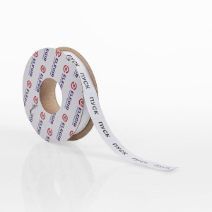 Пластиковая лента PTp-18-W, белая, ширина 18 мм, шаг 27мм (уп. 550шт) фото