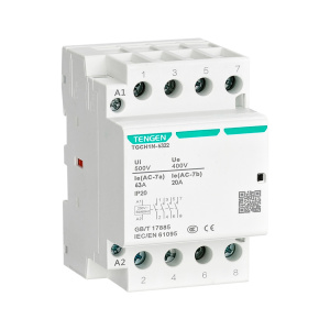 Контактор TGCH1N-6322, 2NO+2NC, 63A, 230VAC, механическая индикация, 3M фото