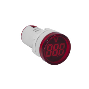 Индикатор светосигнальный значения напряжения ЛС-47К красный 60-500В AC фото