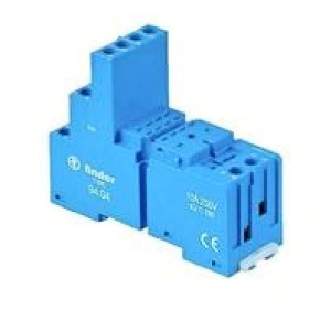 Розетка 94.04.9SMA с металлическим удерживающим зажимом для реле 55.32, 55.34, 85.04 фото