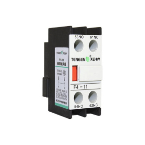 Блок-контакт вспом. F4-11, 1NO+1NC, фронтальный монтаж, для CJX2, CJX2F фото