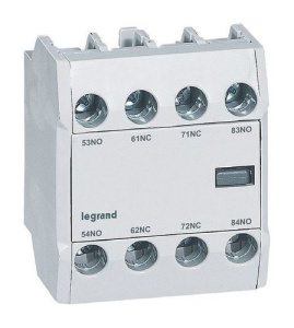 Блок-контакт вспом. CTX3, 2NO+2NC, 16A, фронтальный монтаж, для CTX3 9_150A (3P/4P) фото