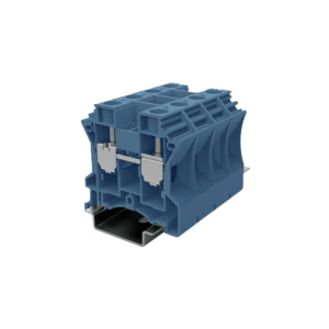 Клемма проходная, винтовая DC16-01P-12-00Z(H), 76A, 1000V, 2 присоед., 16(1,5_25)mm², синяя фото