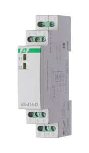 Реле импульсное BIS-416-D, 2CO, 2x16A(250VAC), 230VAC, двухканальное, 1M фото