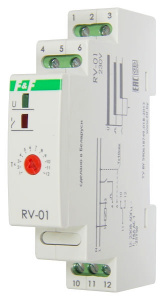 Реле времени RV-01 230В АС 16А 1NO/NC IP20 фото