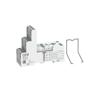 Розетка ORS-M-2-4-G с металлическим удерживающим зажимом для реле ORM-1-4C фото