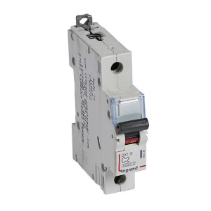 Выключатель автоматический DX3-E, 1P, 2A, хар-ка C, 6kA, 1M фото
