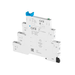 Интерфейсный модуль реле ORK-1-1C-ACDC24V, 1CO, 6А (250VAC/30VDC), 24VAC/DC фото