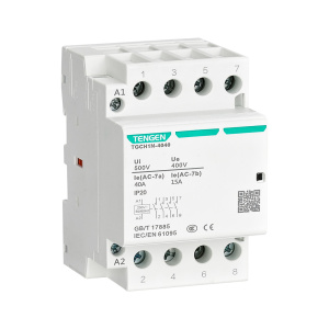 Контактор TGCH1N-4040, 4NO, 40A, 230VAC, механическая индикация, 3M фото