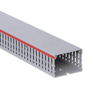 Короб перфорированный, серый RL6 60x40 фото