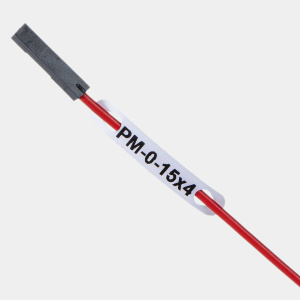 Маркер продеваемый PM-0-15x4-W (3000 шт.) фото