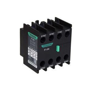 Блок-контакт вспом. F1-04, 4NC, фронтальный монтаж, для TGC1, TGCA фото