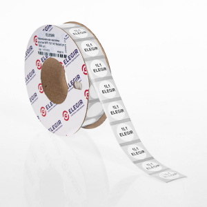 Маркировочная наклейка круглая NPP-15/1-W, белая (уп. 1800 шт.) фото