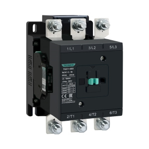 Контактор TGC1-400 22 AC/DC 220-240V 50/60Hz, 3P, 400A/(450A по AC-1), 200kW(400VAC), 220_240VAC/DC, 2NO+2NC фото