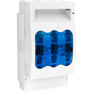 Предохранитель-выключатель-разъединитель горизонтальный DNH7-100, 3P, 100А, крепление на панель фото