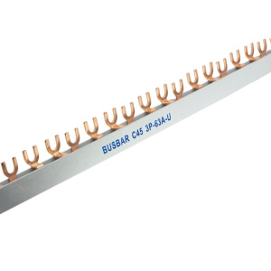 Шина соединительная C45-3P U тип, 63А фото