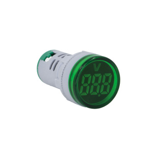 Индикатор светосигнальный значения напряжения ЛС-47Т зеленый 60-500В AC фото