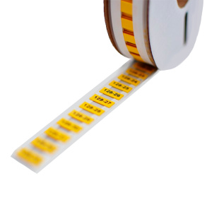 Маркер плоский MFSS-2X-8-30/1-Y желтый (уп. 500 шт.) фото