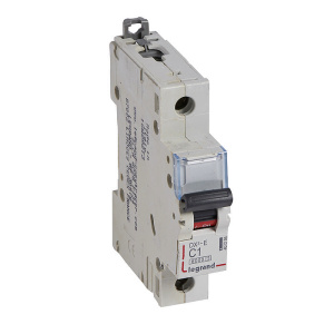 Выключатель автоматический DX3-E, 1P, 1A, хар-ка C, 6kA, 1M фото