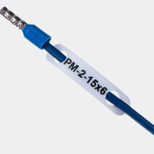 Маркер продеваемый PM-2-15x6-W (2500 шт.) фото