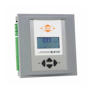 Регулятор BLR-CX, (BLR-CX12R), 12 ступеней, измерение THDU, Umin/Umax, TTL интерфейс, аварийный контакт, подкл. датчика °C, 90_550VAC, фронт IP50 фото
