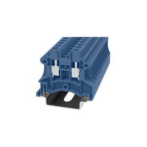 Клемма проходная, винтовая DC4-01P-12-00Z(H), 32A, 1000V, 2 присоед., 4(0,5_6)mm², синяя фото
