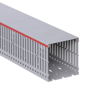 Короб перфорированный, серый RL6 80x80 фото