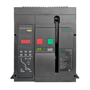Выключатель автоматический MDW45-1600F/3P, 1600A, 400VAC, 65kA, Ir=320A_1600A, тип M, привод 230VAC, стационарный фото