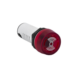 Индикатор светосигнальный (зуммер) ADP-24AC/DC-r красный 24В AC/DC фото