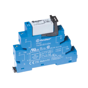 Интерфейсный модуль EMR реле 38.01.0.024.0060, 1CO, 16A(250VAC/30VDC), 24VAC/DC фото
