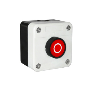 Пост кнопочный XAL-B112, СТОП фото