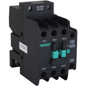 Контактор TGCA-10011 100-250V 50Hz/DC, 3P, 100A/(110A по AC-1), 45kW(400VAC), 100-250VAC/DC, 1NO+1NC фото