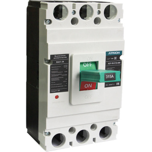 Выключатель автоматический BA57-39-400, 315A, 3P, 400VAC, 50kA, Ii=10*In, термомагнитный, фиксированный фото