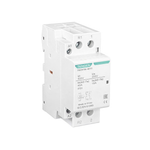 Контактор TGCH1N-4011, 1NO+1NC, 40A, 230VAC, механическая индикация, 2M фото