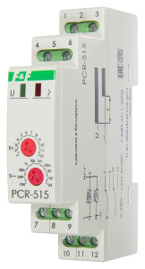Реле времени PCR-515 230В AC/24B AC/DC 8А 2NO/NC IP20 фото