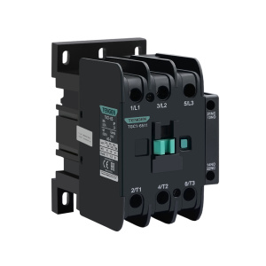 Контактор TGC1-6511F5, 3P, 65A/(80A по AC-1), 30kW(400VAC), 110VAC, 1NO+1NC фото