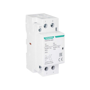 Контактор TGCH1N-4020, 2NO, 40A, 230VAC, механическая индикация, 2M фото