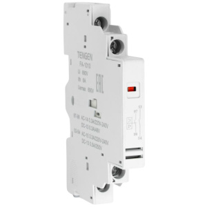 Блок-контакт вспом. и аварийный TGD1-FA-1010, авар. 1NO, мгнов. вспом. 1NO, монтаж слева, для TGD1-32 фото