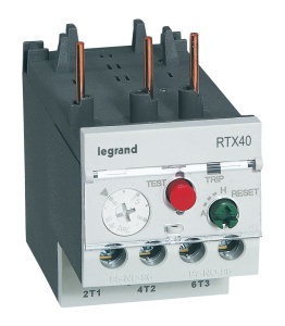 Реле тепловой перегрузки RTX3 40, It=16_22A, CLASS 10A, прямой монтаж, для CTX3 40 фото