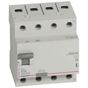 УЗО RX3, 4P, 63A, 10kA, 300mA, тип AC, 4M фото