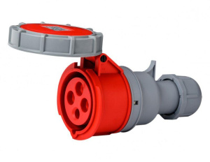 Розетка переносная 3Р+РЕ 32А 380В IP67 РП-103 DEKraft 26141DEK фото