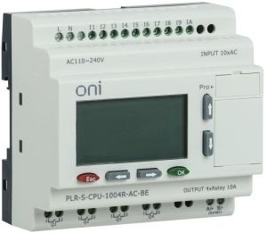 Логическое реле PLR-S. CPU1004(R) 220В AC с экраном ONI, IEK фото